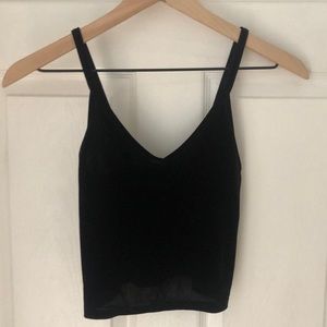 Brandy Melville black crop tank